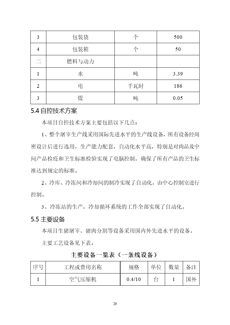 生猪屠宰及加工项目可行性报告.doc第29页