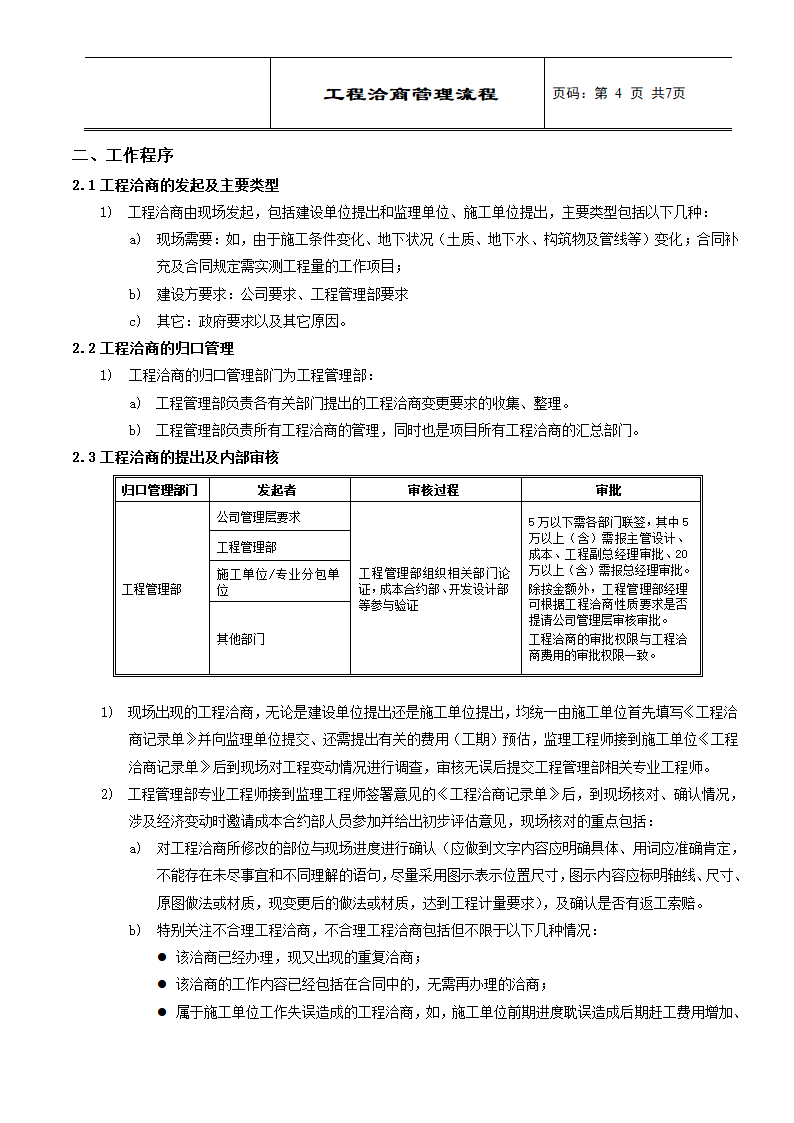 控股集团工程洽商管理工作流程.doc第4页