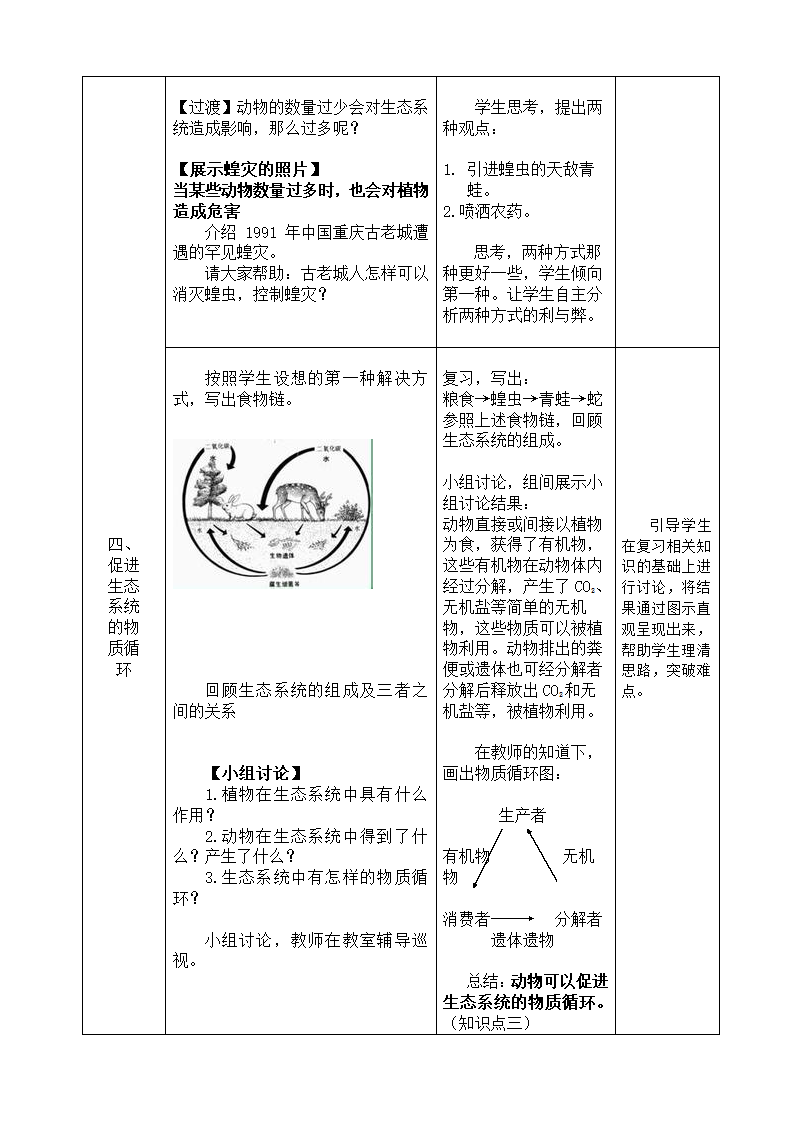 人教版八年级生物上册第五单元第三章动物在生物圈中的作用教案.doc第3页