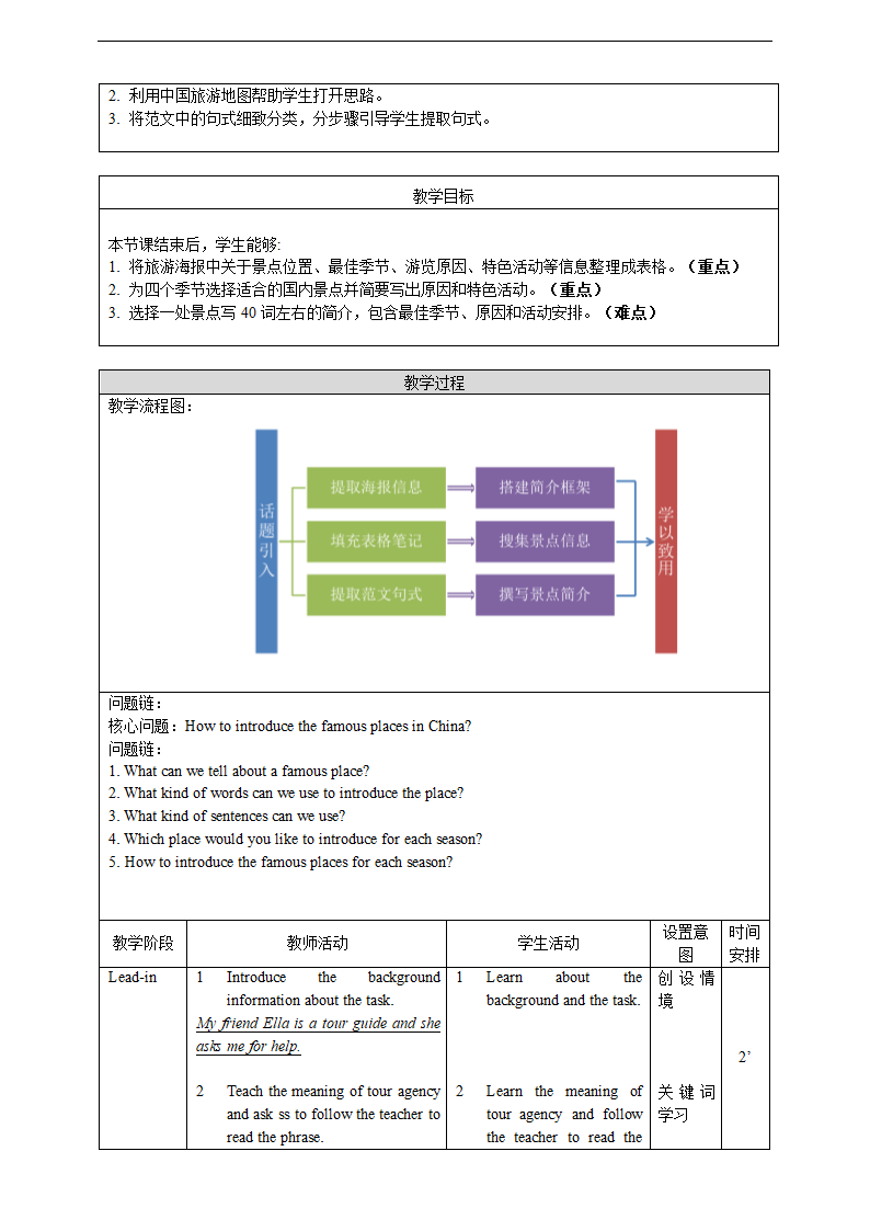 初中英语北师大版七年级下册《Unit4 Communication Workshop》教案.docx第2页