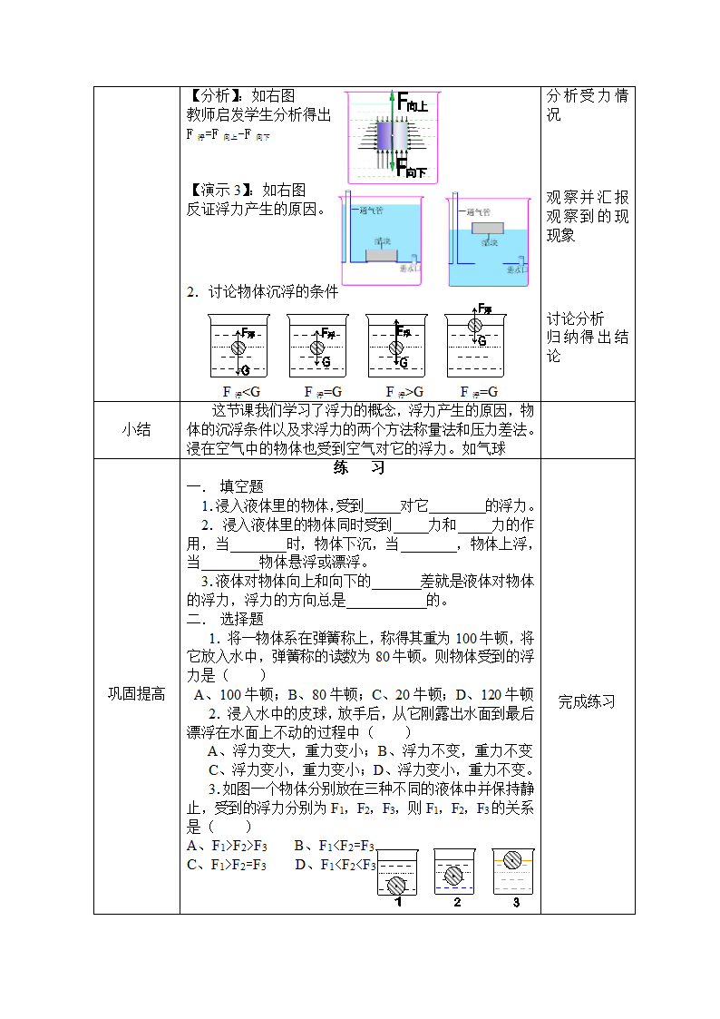 人教版八年级物理10.1浮力教案.doc第2页