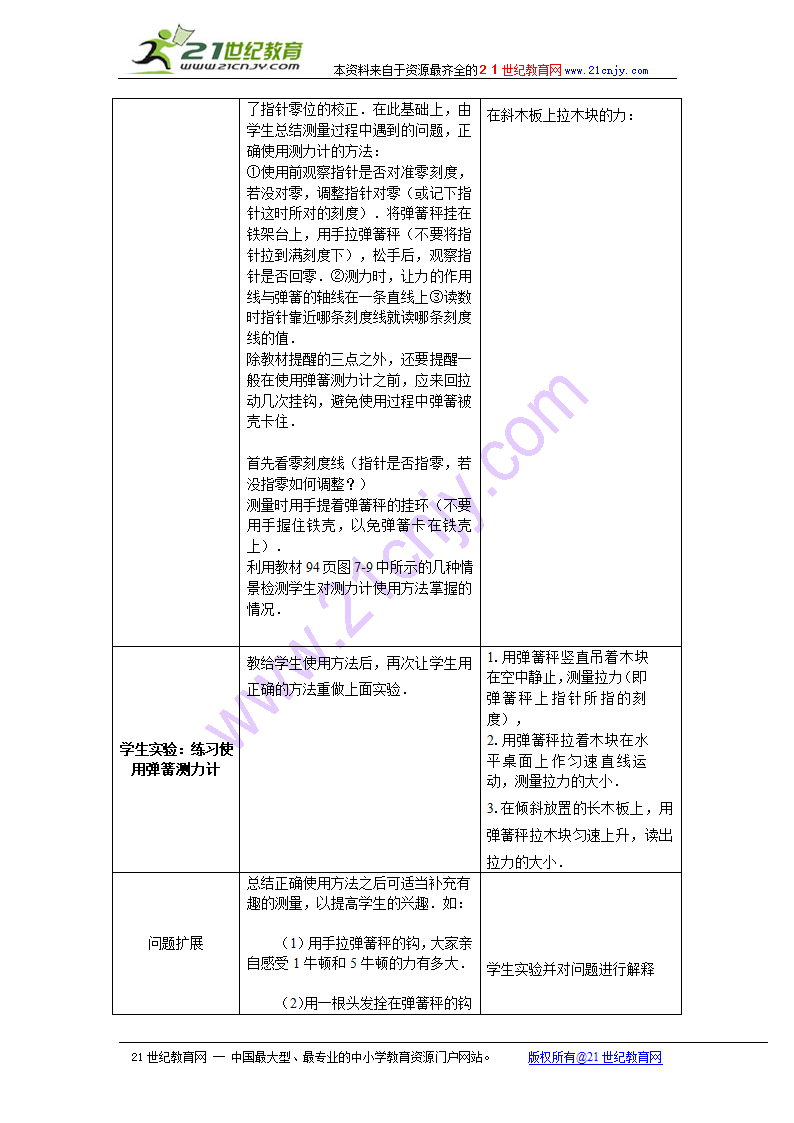 物理：二、力的测量教案.doc第3页