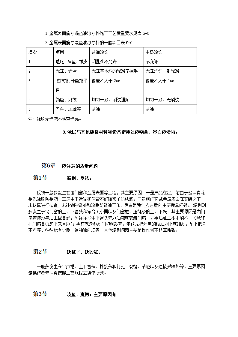 金属表面施涂混色油漆涂料涂刷技术和工艺标准.doc第4页