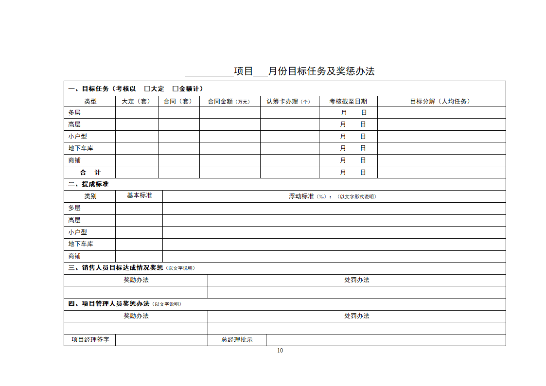 房地产销售常用表格全套.doc第10页