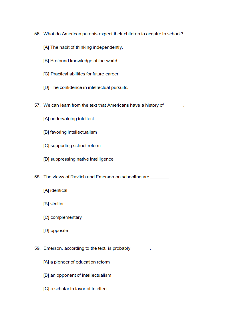 全国硕士入学统一考试英语试题.doc第25页