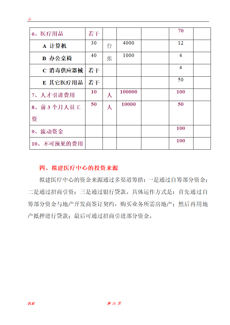 上海医疗中心可行性研究报告.doc第16页