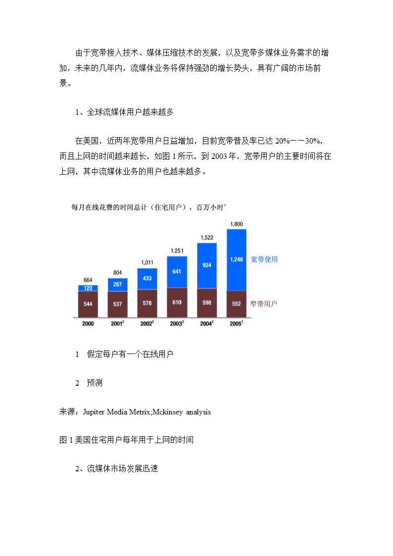 流媒体技术应用前景与运营商策略分析.doc第3页