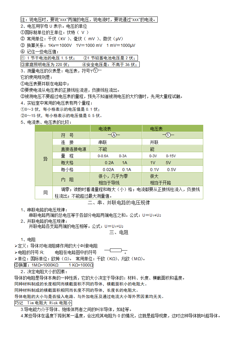 人教九年级全册物理复习提纲.doc第5页