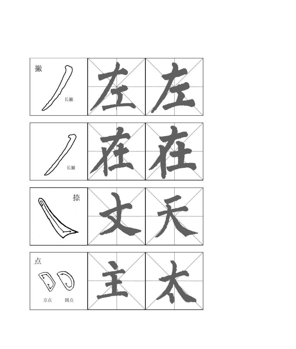 字帖第2页