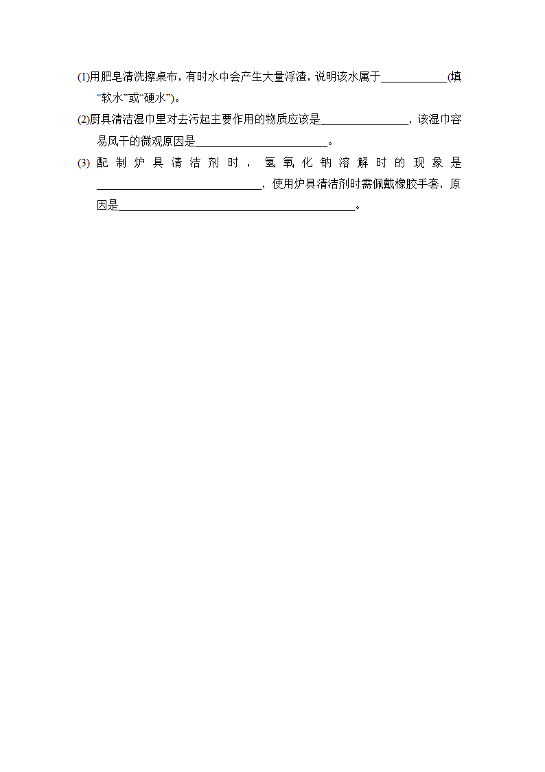 第九单元 溶液 达标测试卷   人教版九年级化学  （有答案）.doc第8页