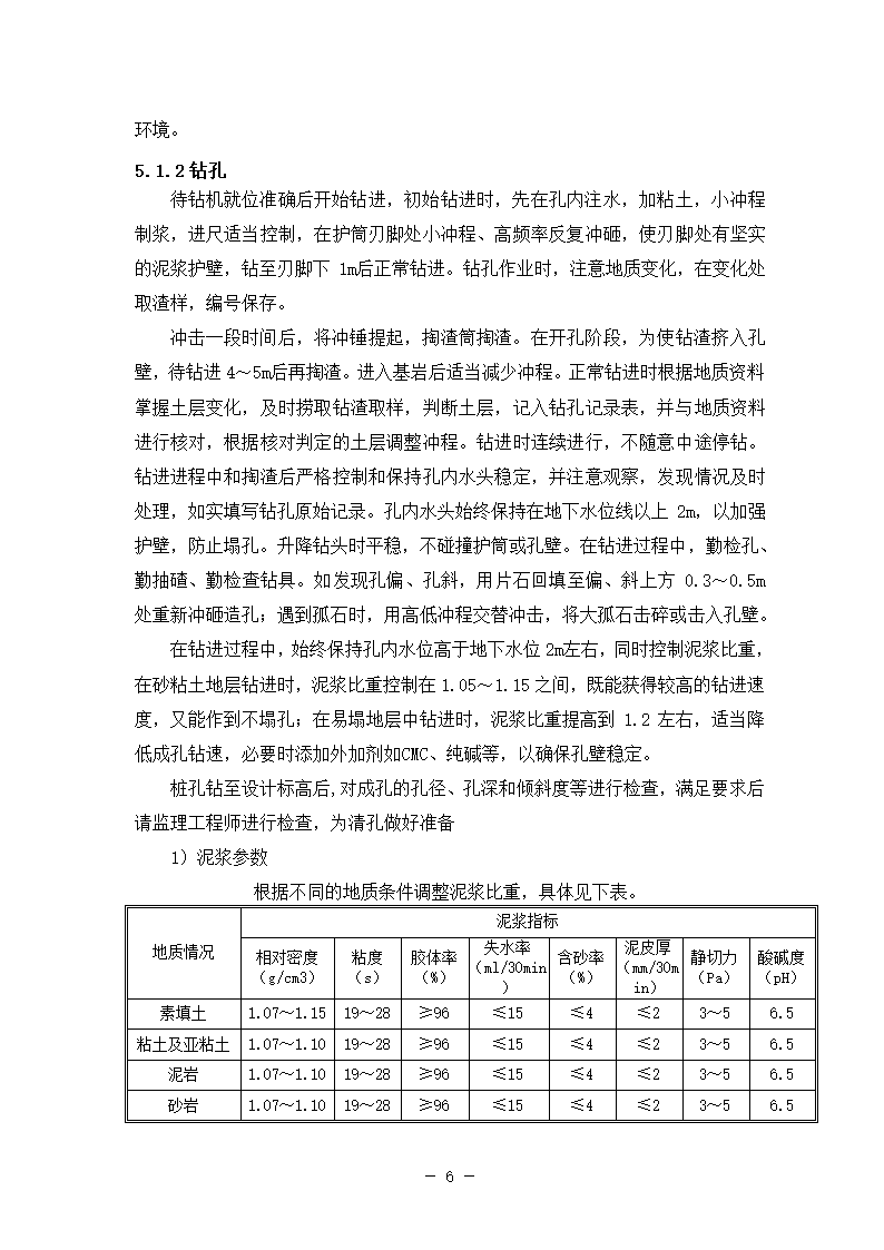 新建铁路特大桥冲击钻孔桩工艺性试桩施工方案.doc第10页