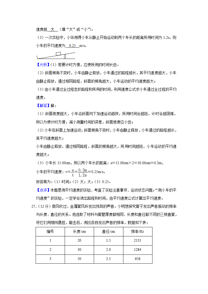 2022-2023学年河北省邯郸市磁县八年级（上）期中物理试卷(含答案).doc第20页