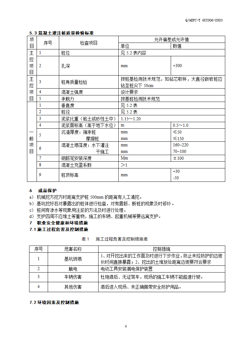 排桩支护施工工艺详细标准文档.doc第4页