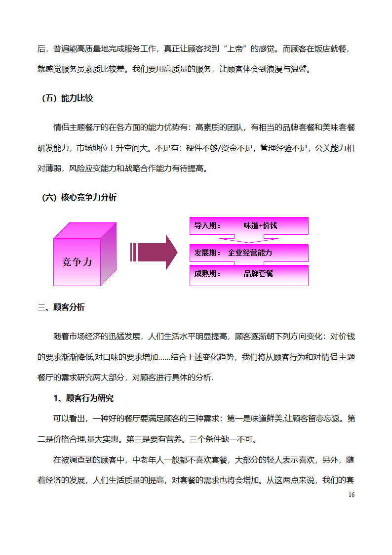 大学生创业计划书范文（情侣主题餐厅）.doc第16页