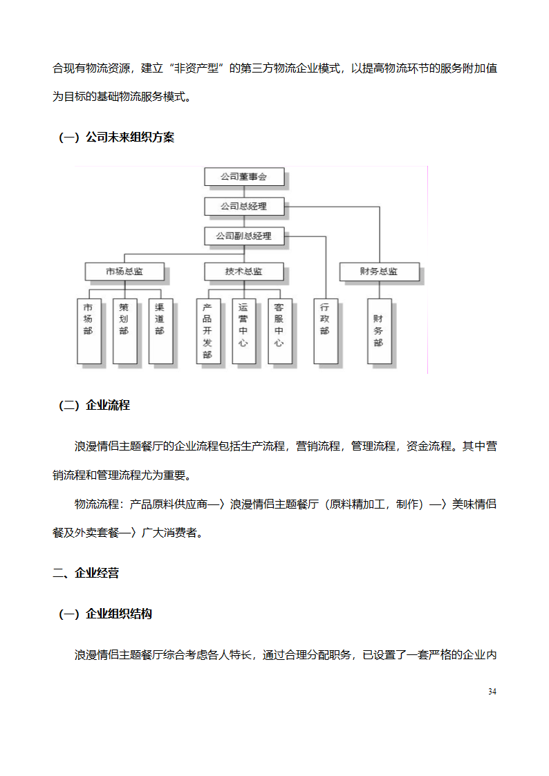 大学生创业计划书范文（情侣主题餐厅）.doc第34页