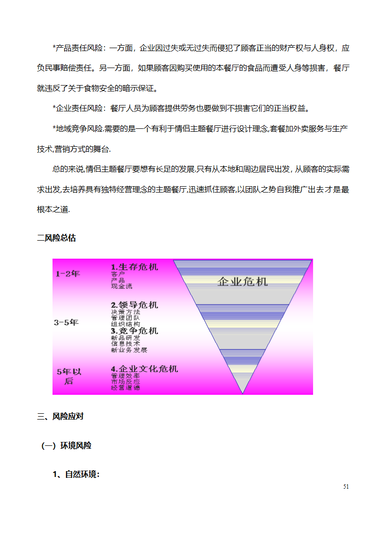 大学生创业计划书范文（情侣主题餐厅）.doc第51页