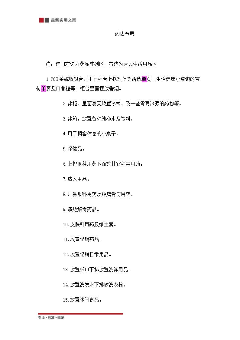 关于零售药店的策划方案（实用文案）.doc第24页