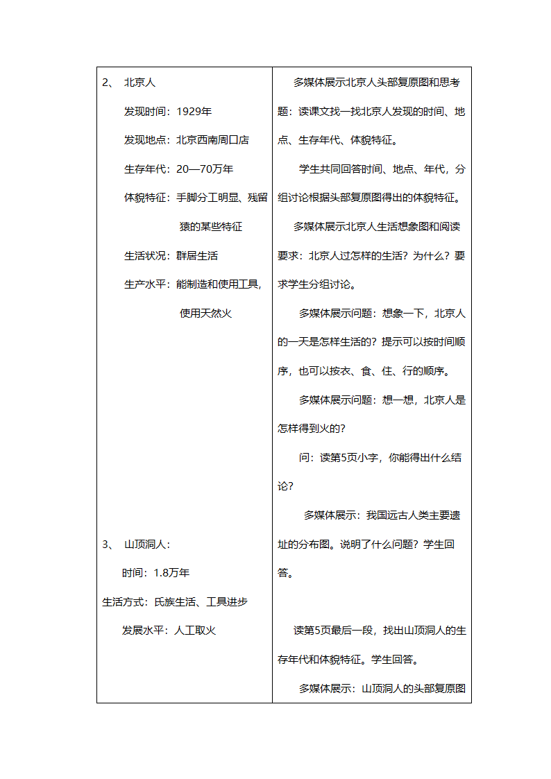 人教版七年级历史《新人教版七年级历史上册全册》教案.doc第4页