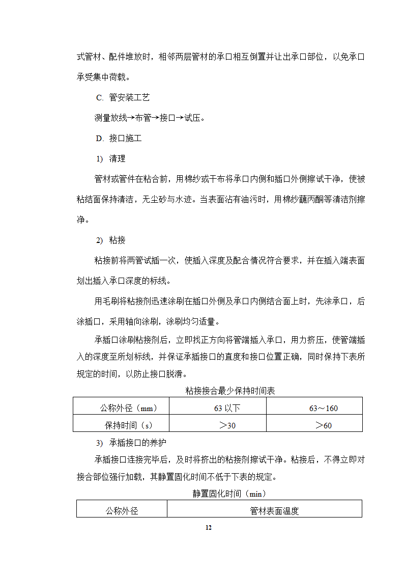 接触池设备工艺管道安装方案.doc第12页