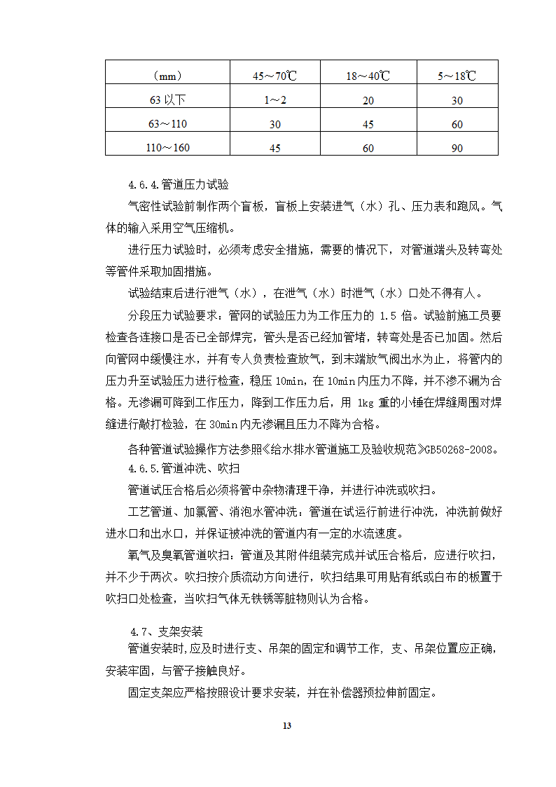 接触池设备工艺管道安装方案.doc第13页