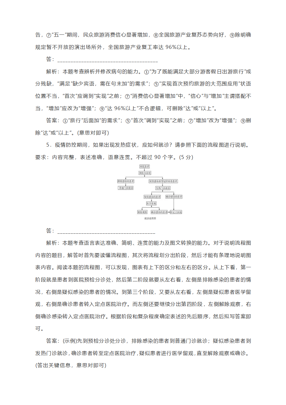 2021届高考语文核心考点基础题速练32：语言文字运用＋名篇名句默写＋散文阅读  含答案.doc第3页