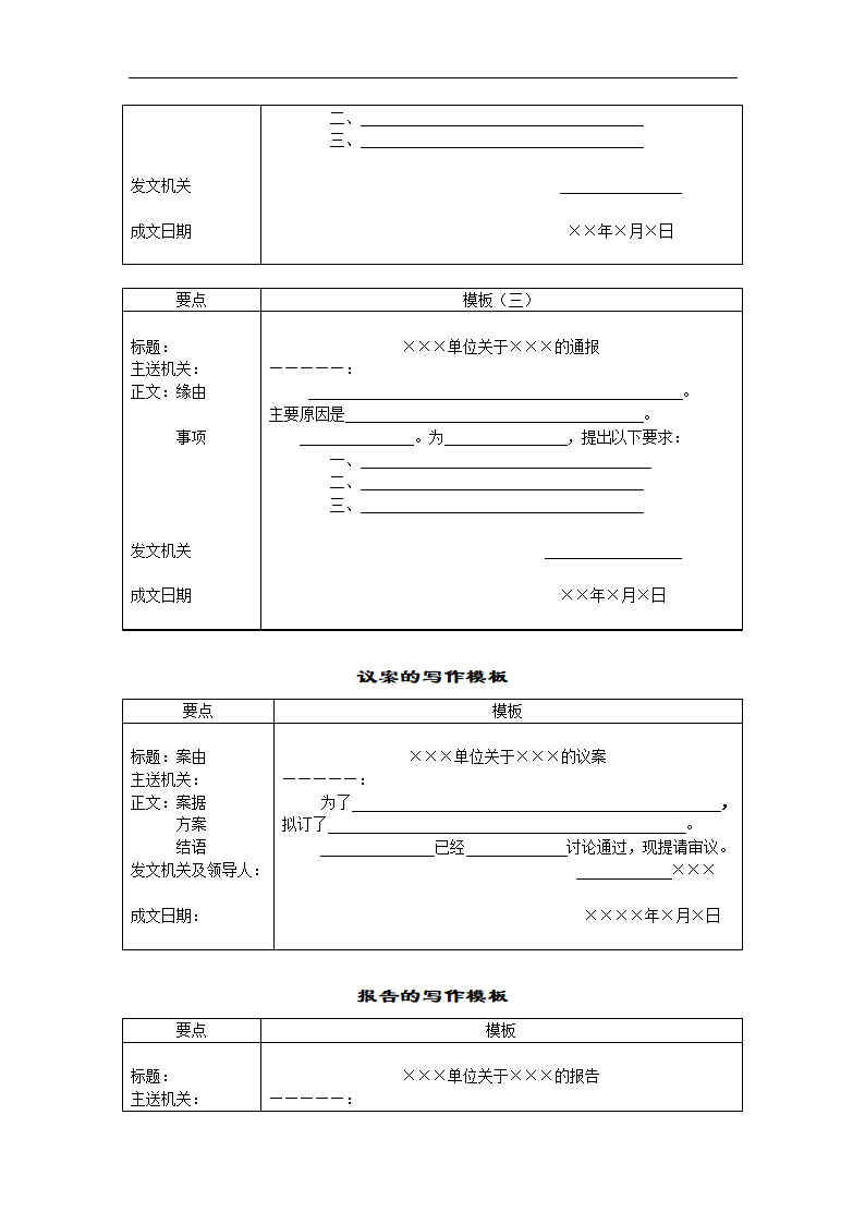 行政公文模板(实用)--免费下载第7页