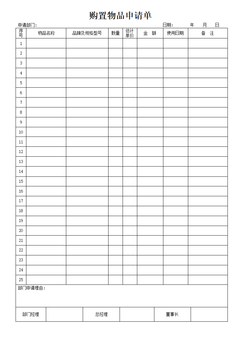 付款审批单第4页