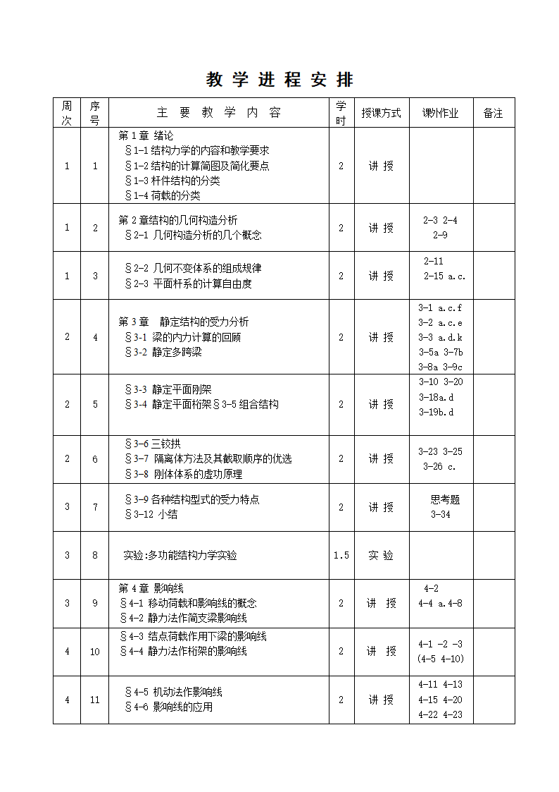 结构力学教案第3页