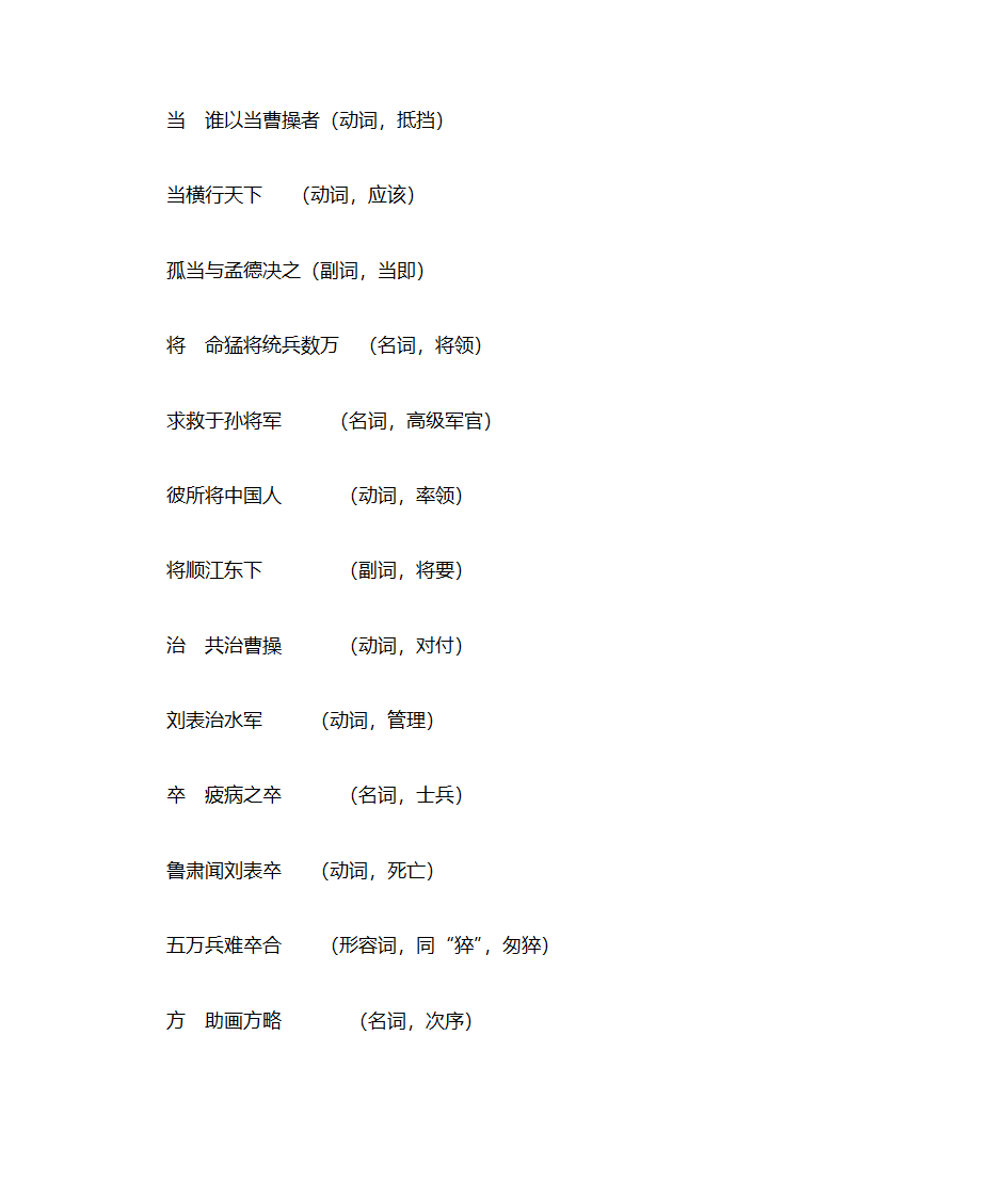 赤壁之战知识点第3页