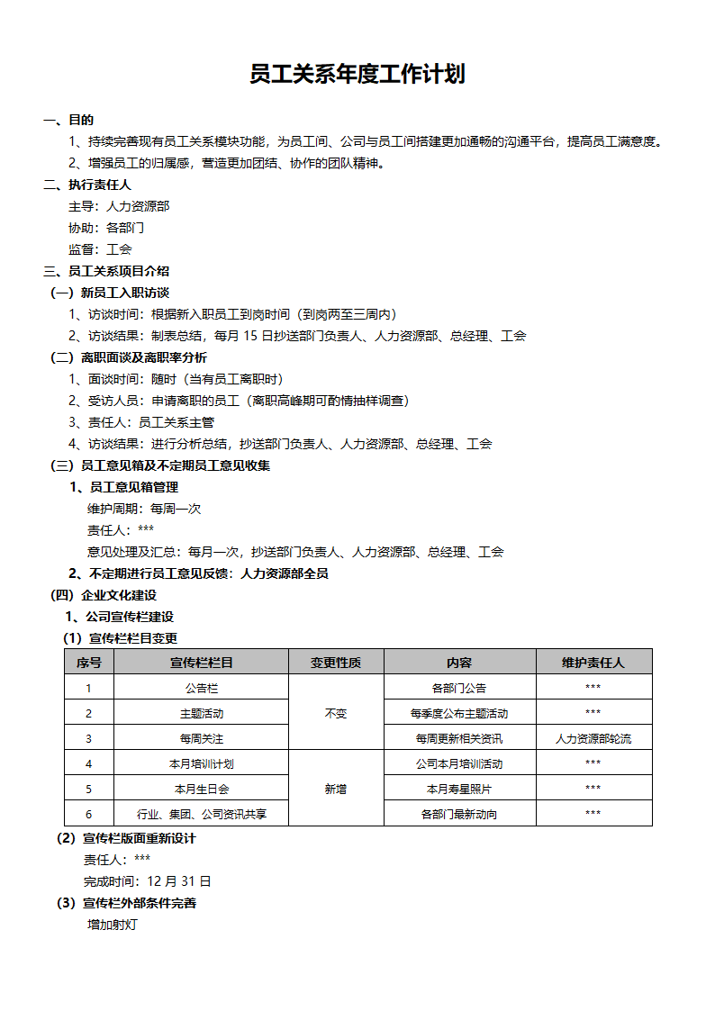 员工关系年度工作计划.docx