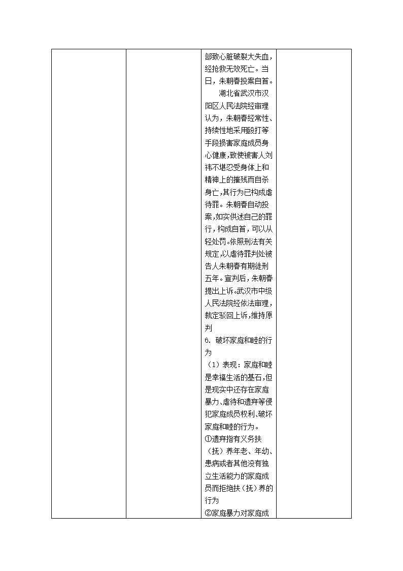 5.1家和万事兴 教案 -2022-2023学年高中政治统编版选择性必修二法律与生活.doc第11页