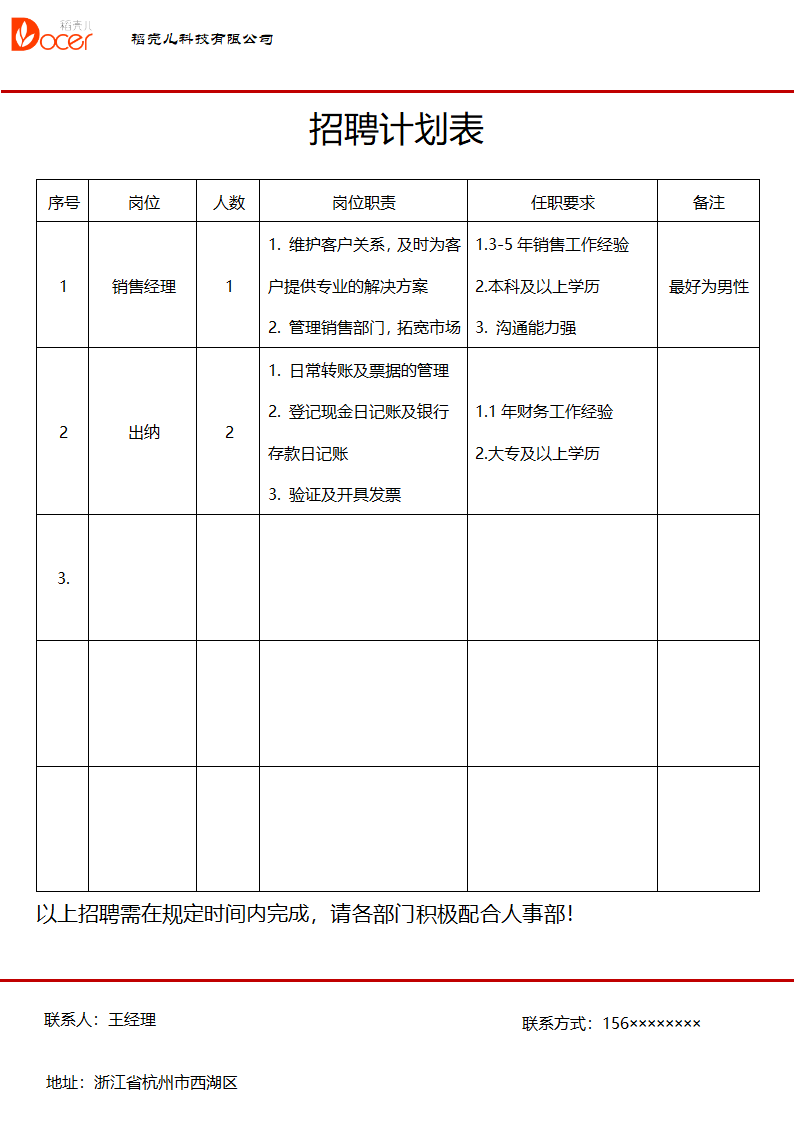 招聘计划表.docx第1页