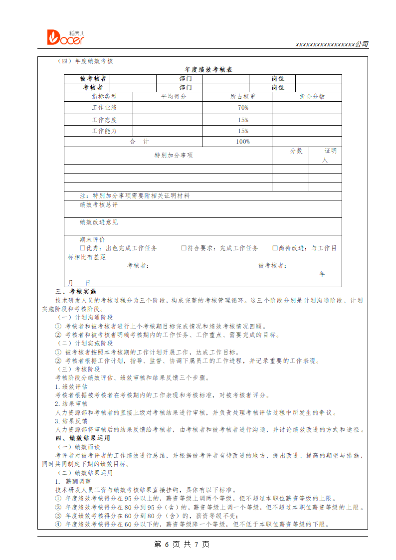 技术研发人员绩效考核.docx第6页