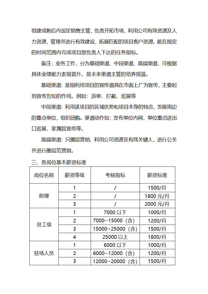 项目部组织架构第3页