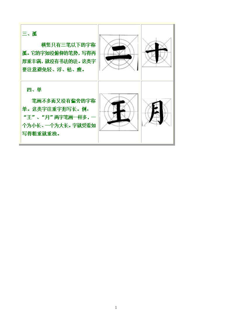 楷书学生字帖第15页