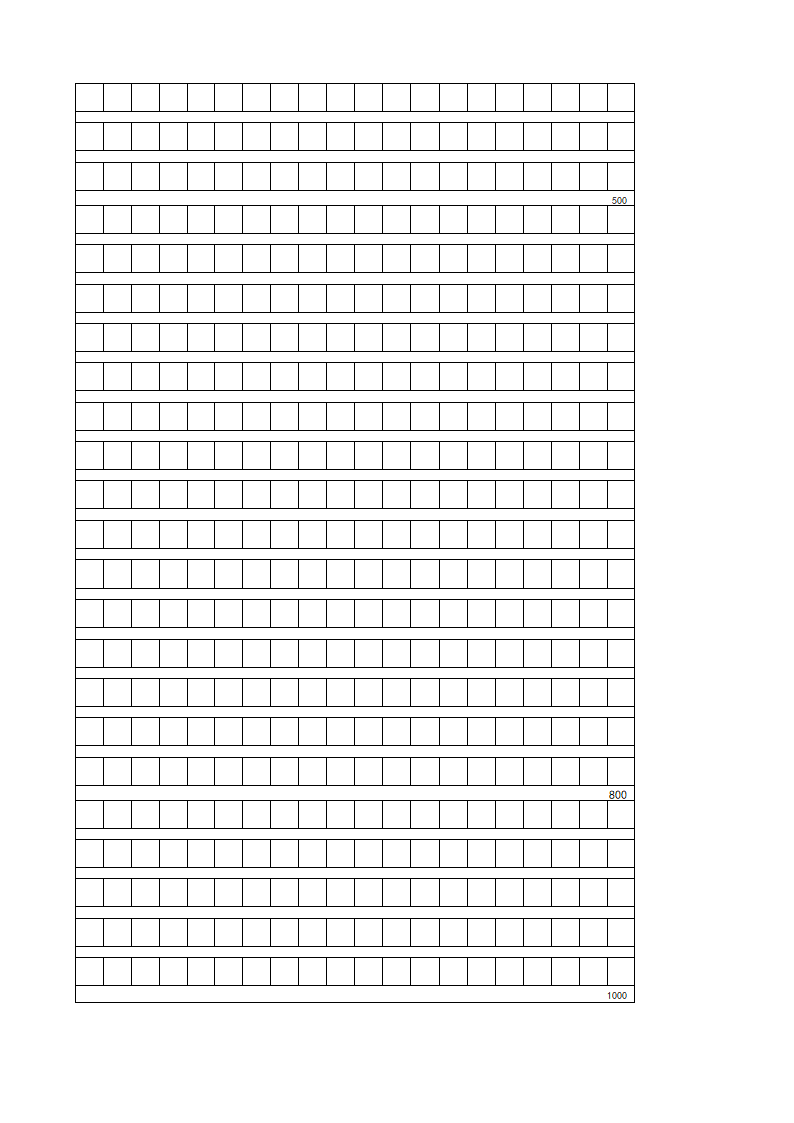 作文格子纸模板第2页