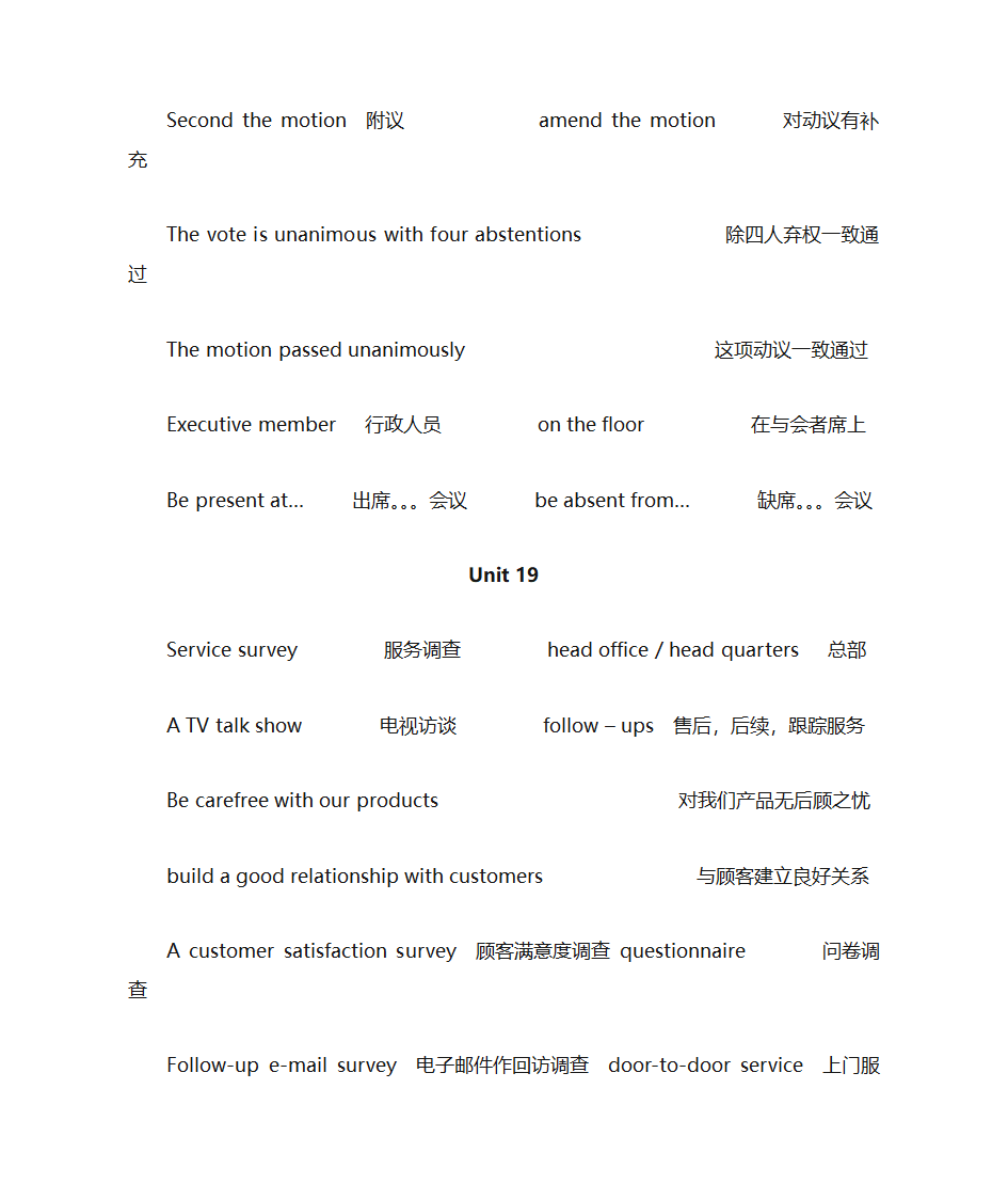 商务英语词汇第5页