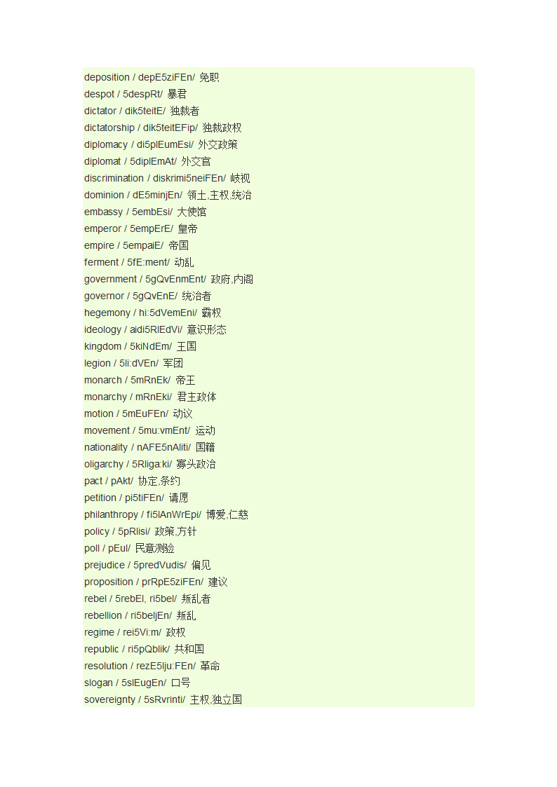 商务常用词汇第5页