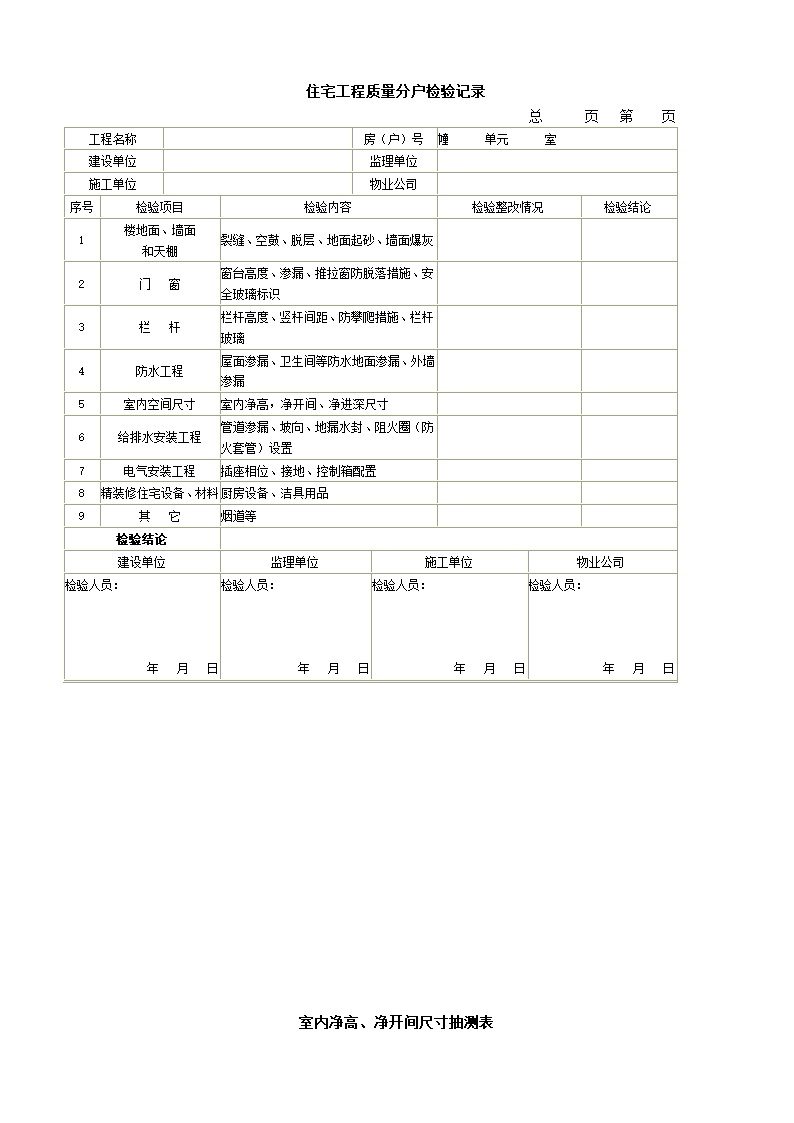 余杭区分户验收管理规定及验收内容第6页