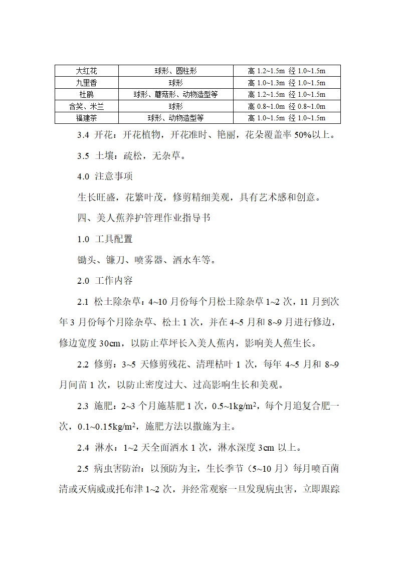 绿化种植操作规范第29页