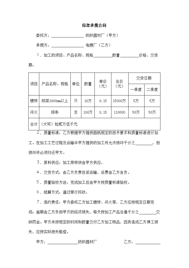 综架承揽合同.docx第2页