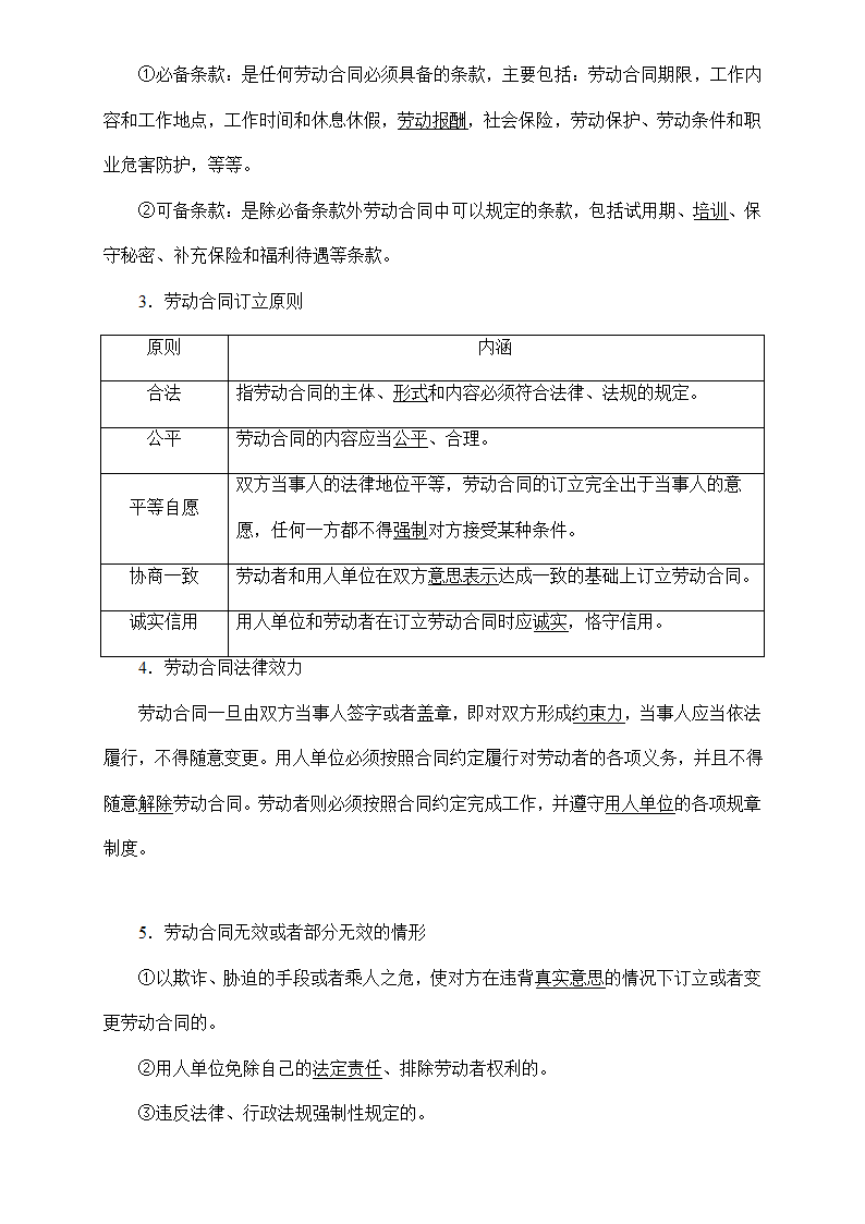 《法律与生活》核心知识梳理-2023年高考政治核心知识学习手册 统编版选泽性必修二.doc第17页