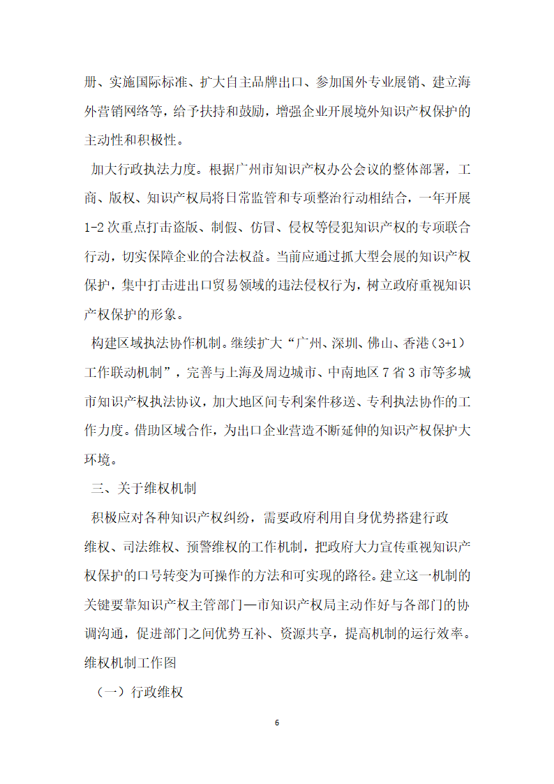 建立出口商品知识产权保护体系的构想 论文.docx第6页