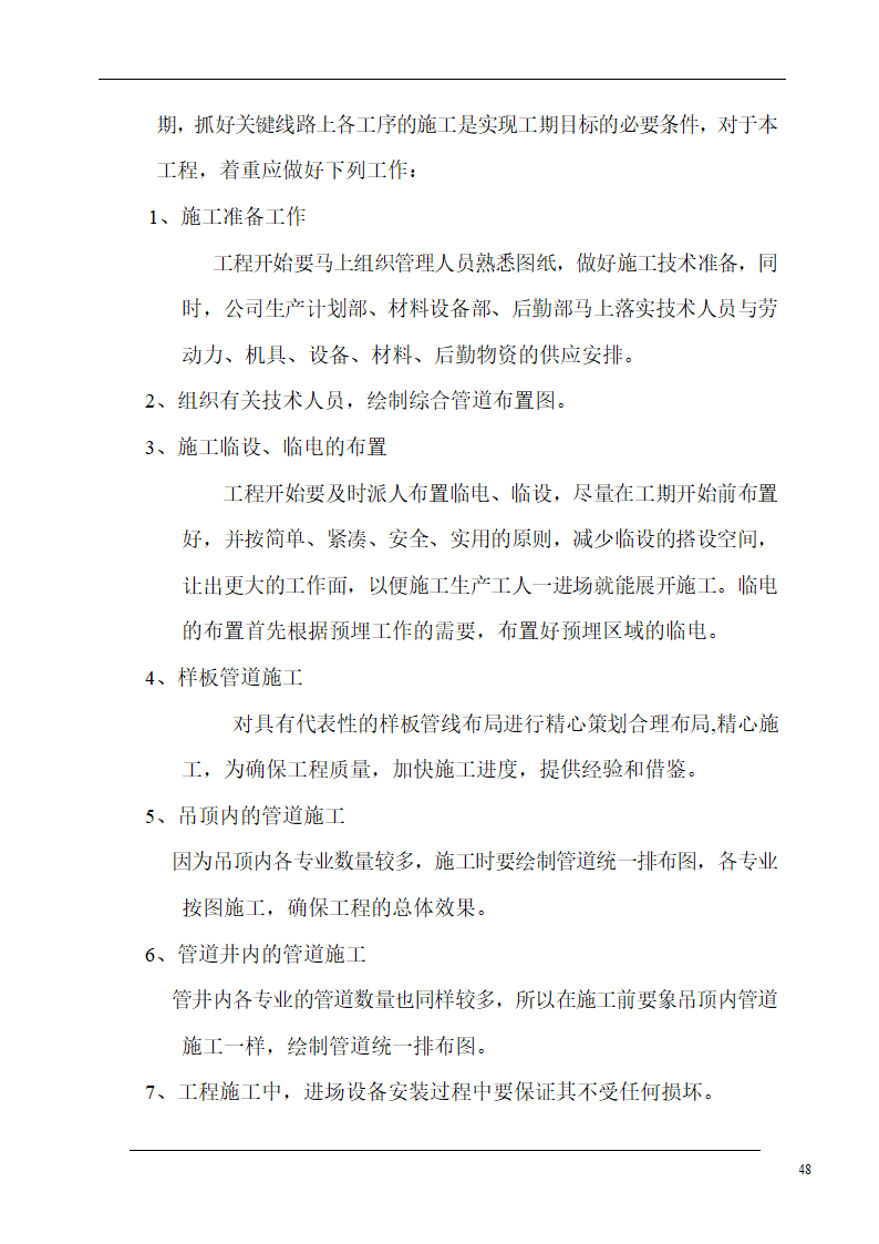 大连培训学院通风与空调工程施工组织设计施工方案.doc第48页