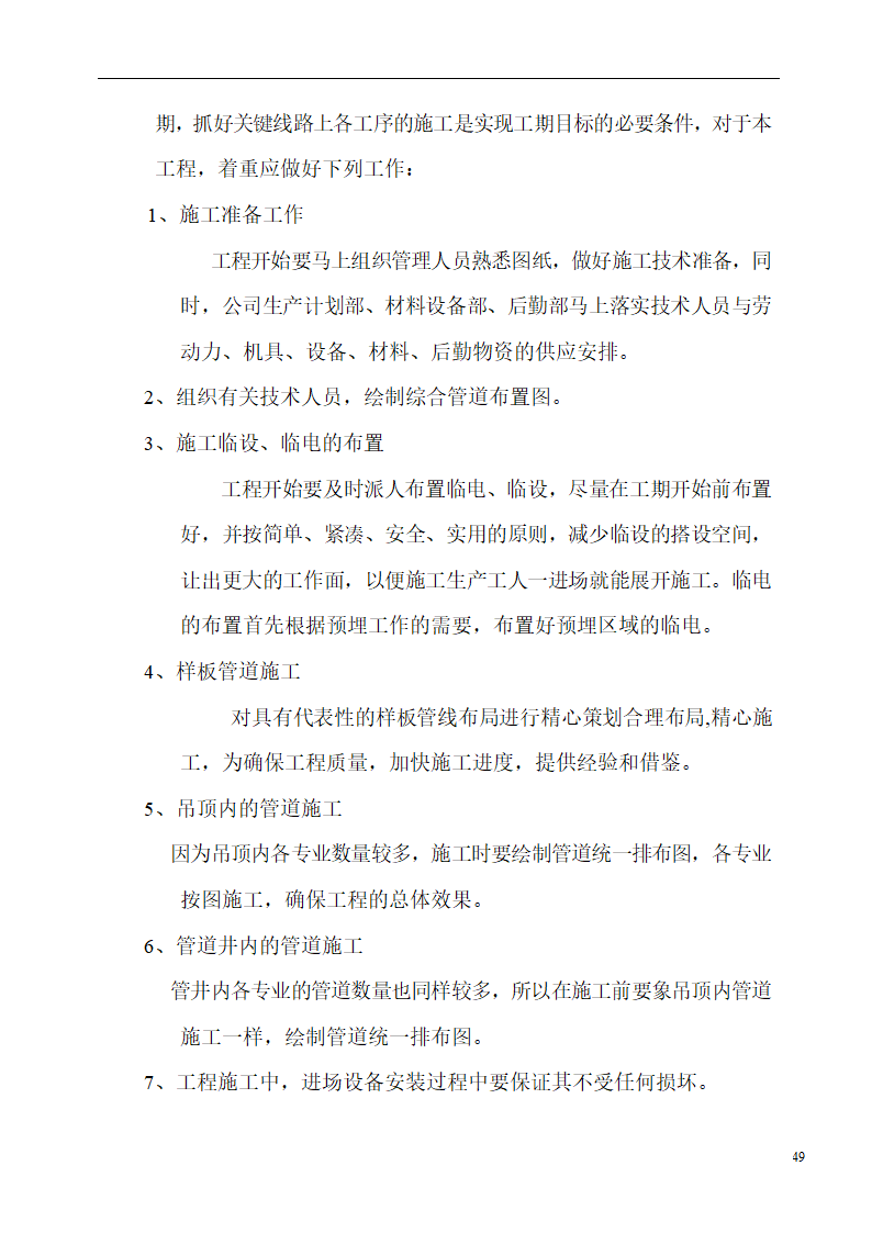 国际货币基金组织大连培训学院通风与空调工程施工组织设计.doc第49页