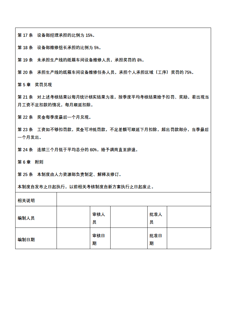 人资绩效-印刷企业绩效考核全案.docx第17页