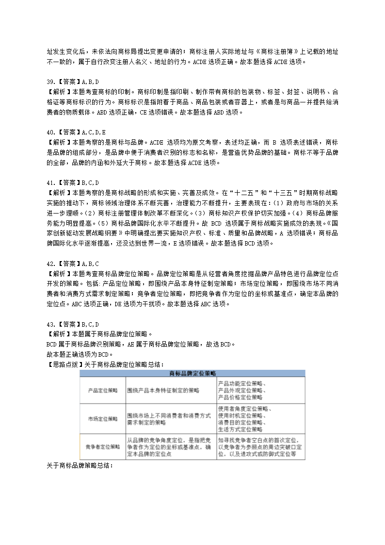 中级经济师中级知识产权专业知识与实务[专业课]第6章 商标使用含解析.docx第16页