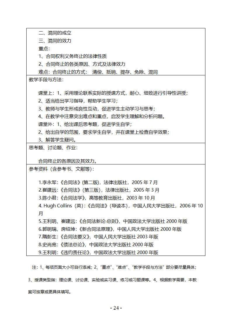 《合同法》教案第25页