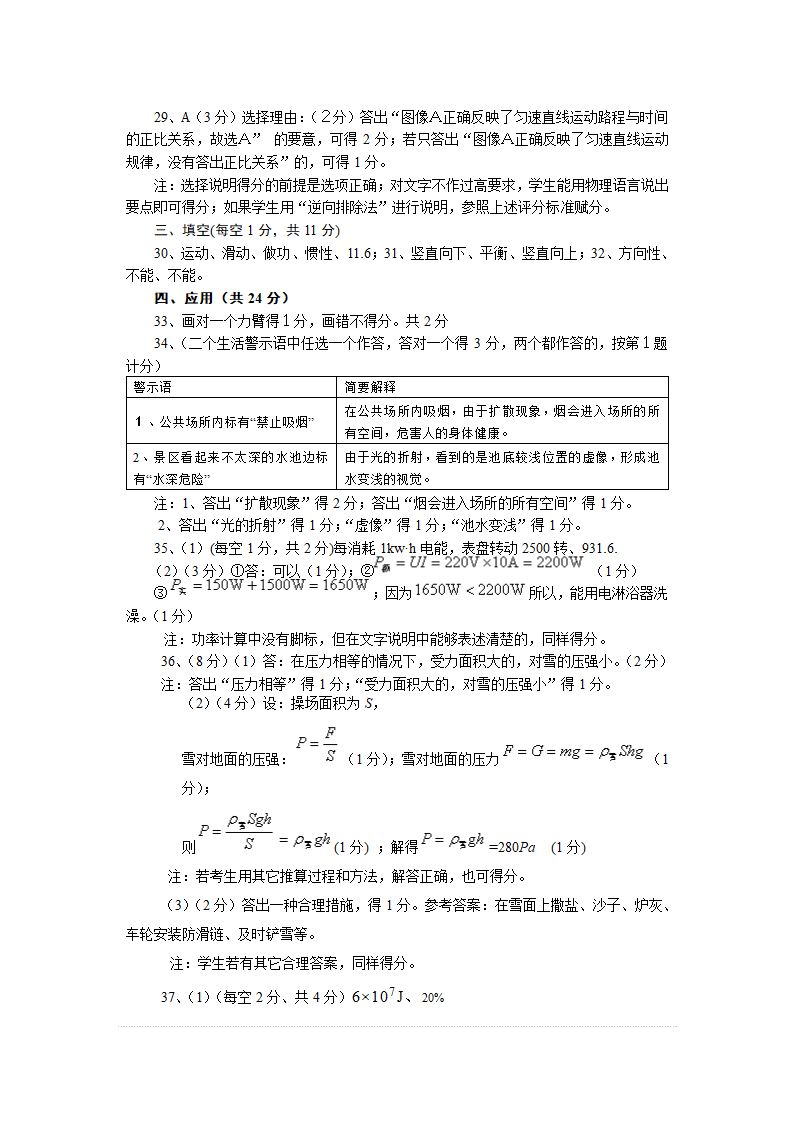 2010年宁夏中考物理试卷及答案第6页