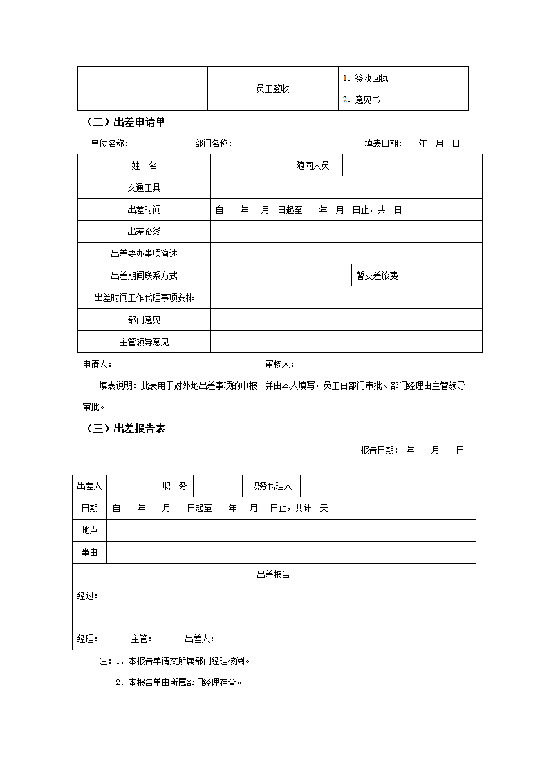 公司员工日常管理及表格.docx第2页